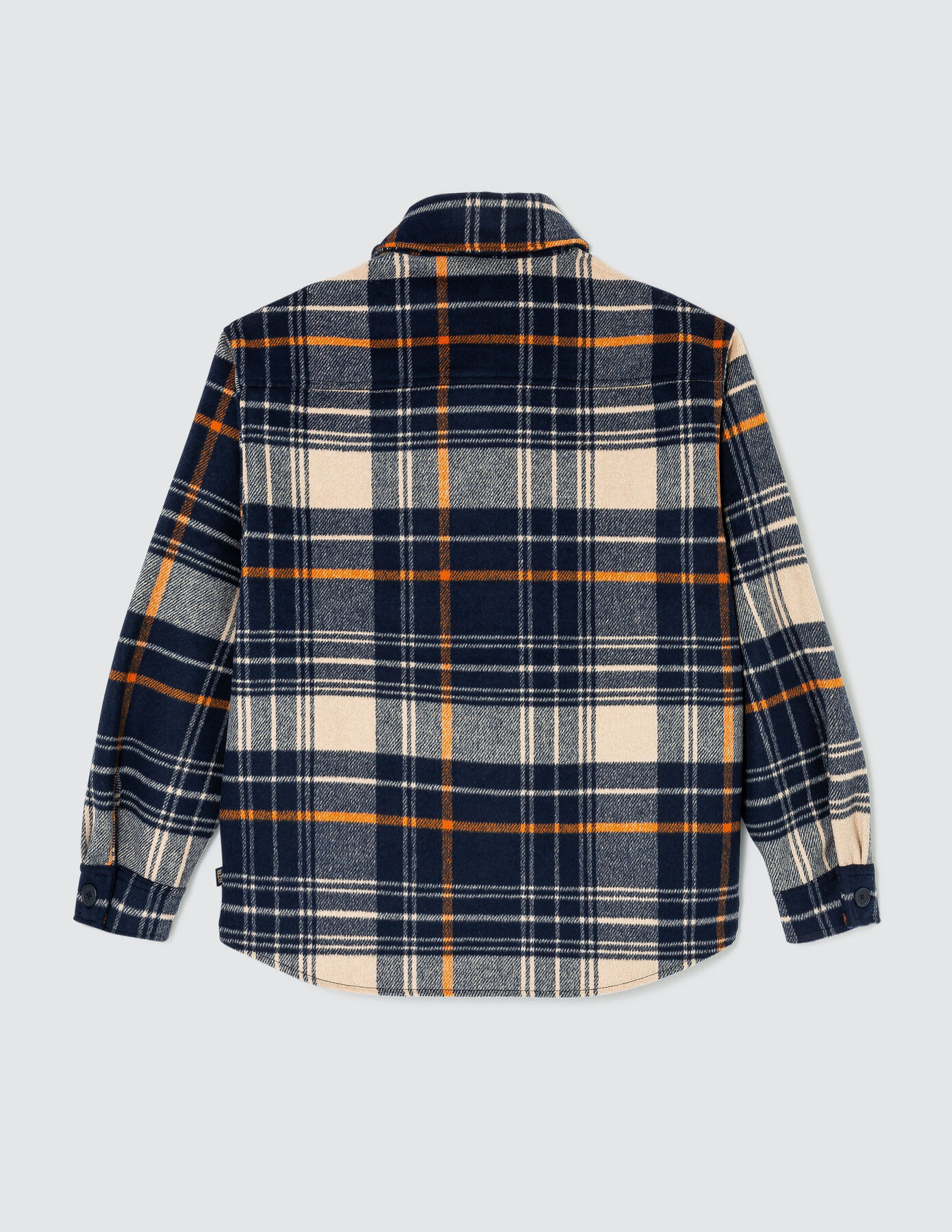 Veste surchemise à carreaux