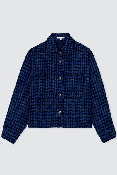Surchemise en tweed