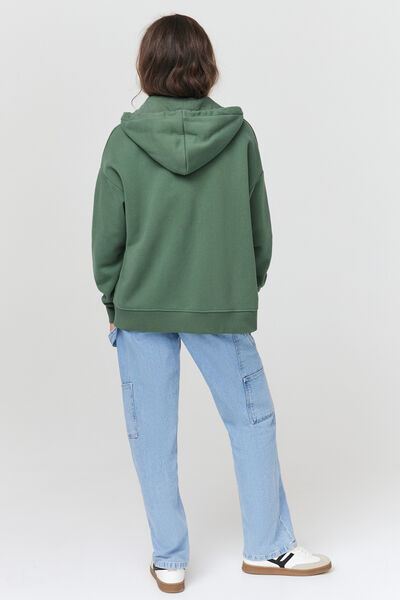 Sweat oversize zipp&eacute;