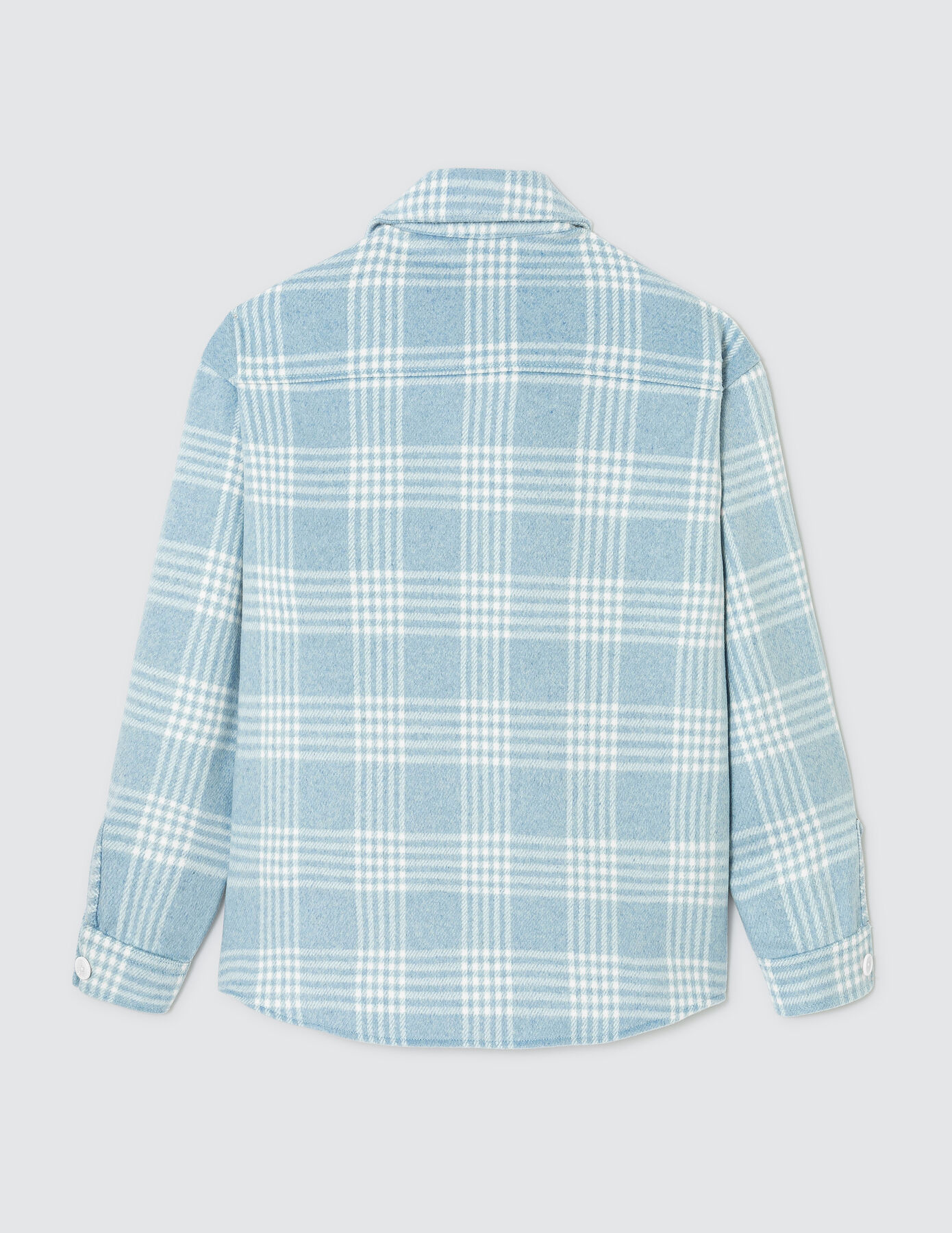 Veste surchemise à carreaux