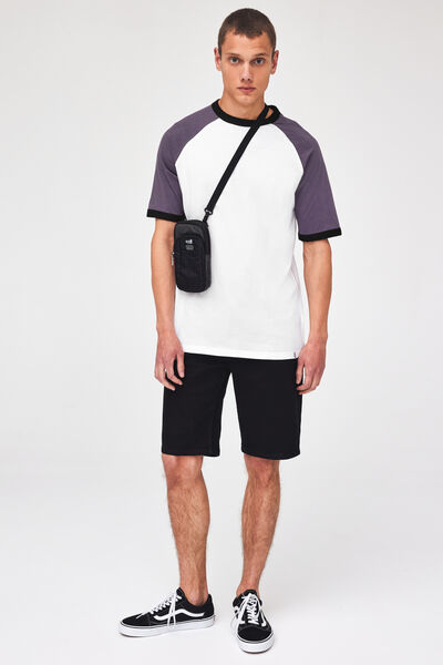 T-shirt raglan colorblock