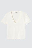 T-shirt col V