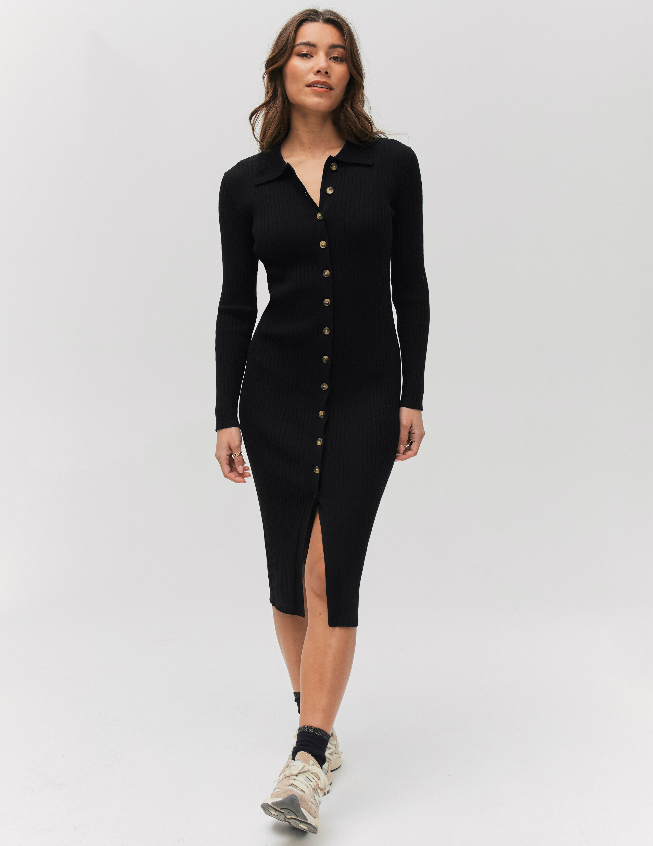 Robe femme bretelles unie imprim e BZB