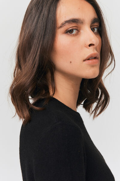 Pull basique col rond