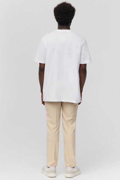 Pantalon city à carreaux