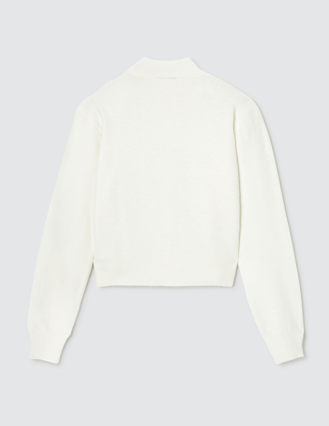 Pull boutons épaule