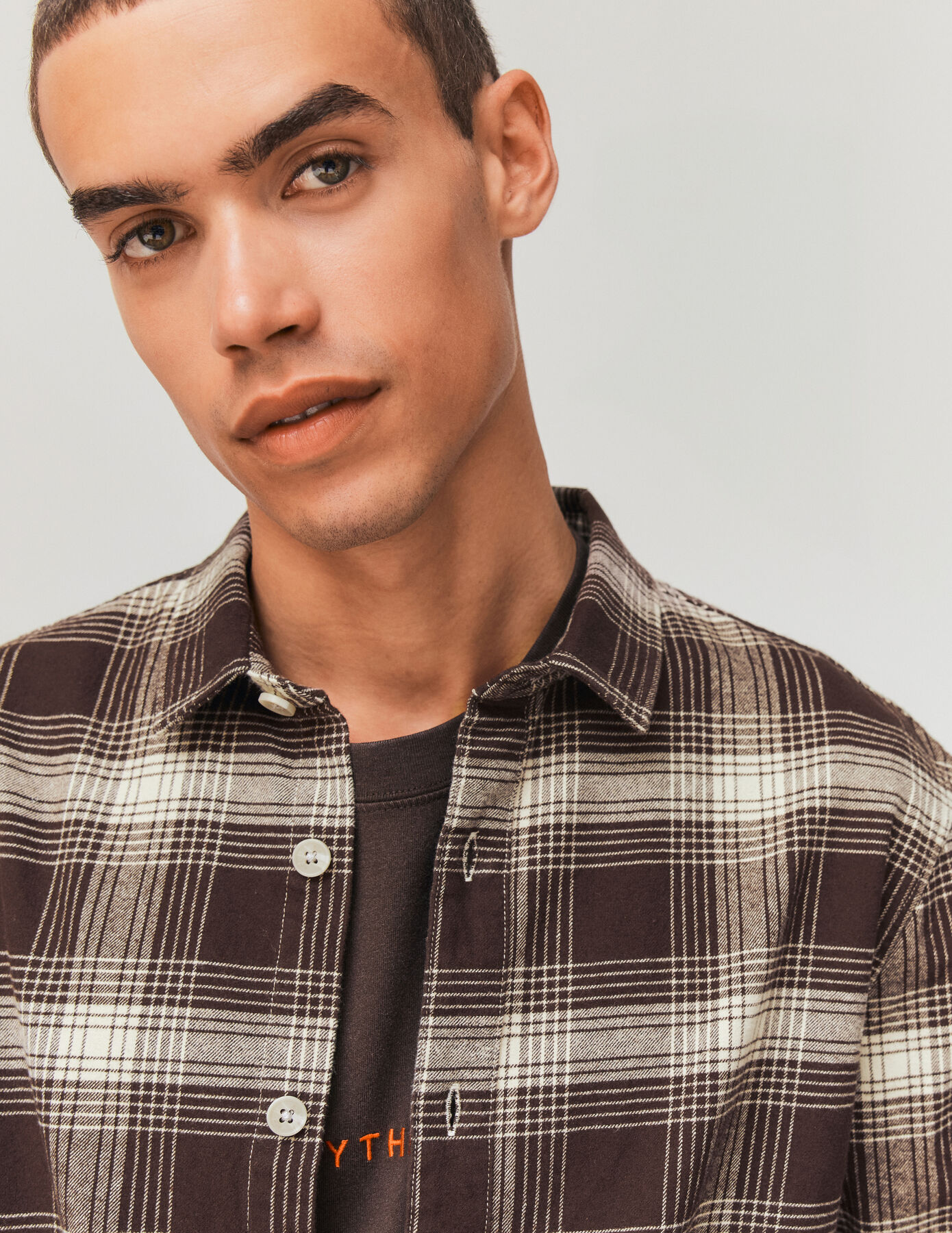 Chemise à carreaux