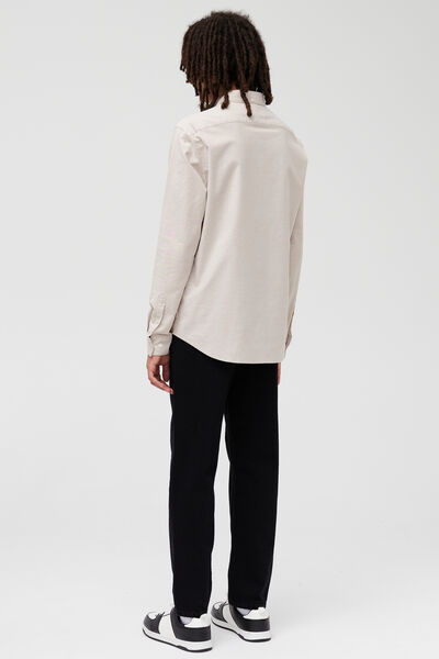 Chemise unie ajustée