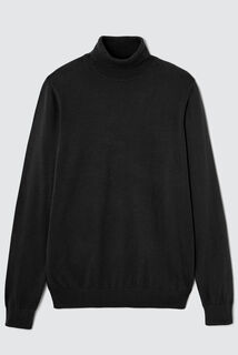 Pull col roulé