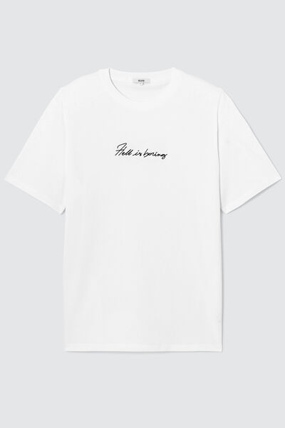 T-shirt brodé