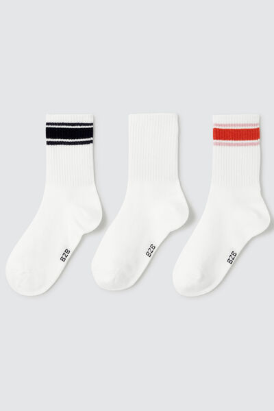 Lot de 3 paires de chaussettes campus