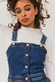 Robe chasuble en denim