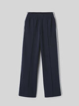 Pantalon jogging &agrave; bandes