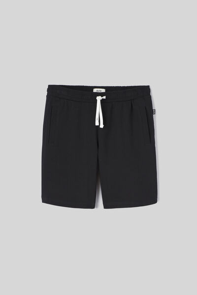 Bermuda maille en coton piqué