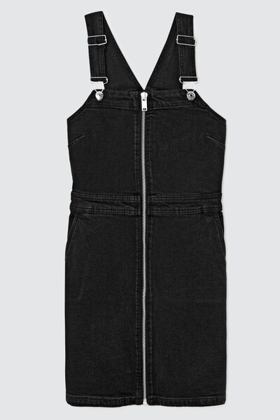 Robe chasuble en denim