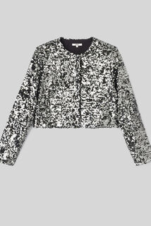 Veste courte sequins