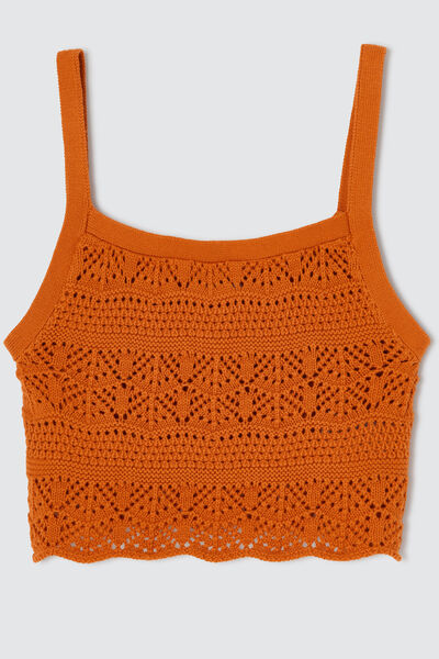 Débardeur en crochet