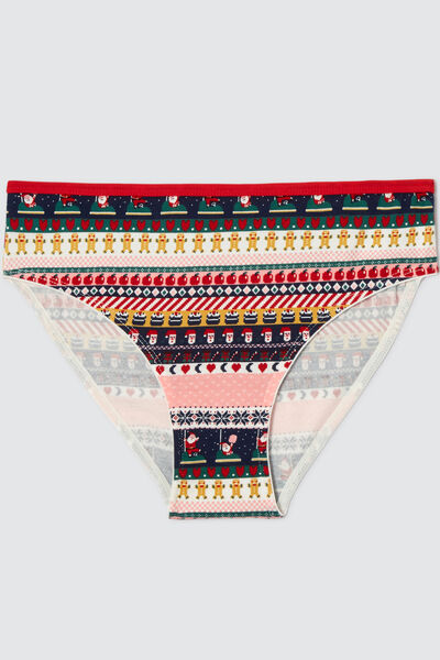 Culotte imprimée Noël