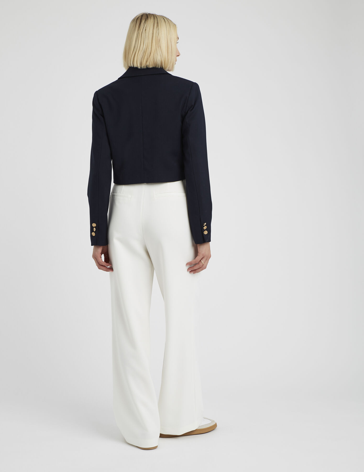 Veste tailleur courte