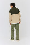 Sweat polaire col montant zippé