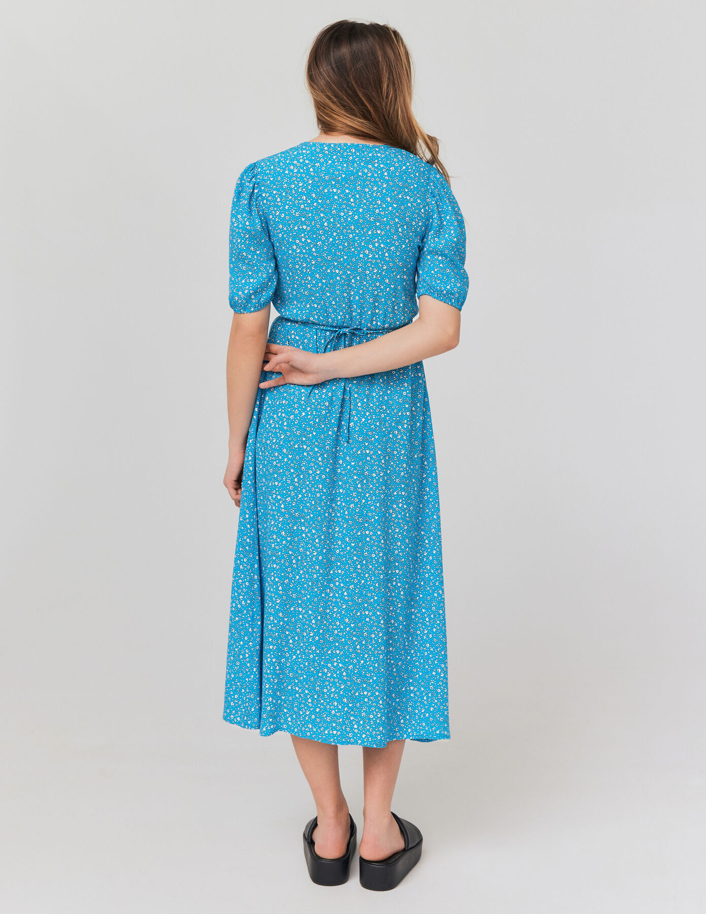 Robe longue imprimée