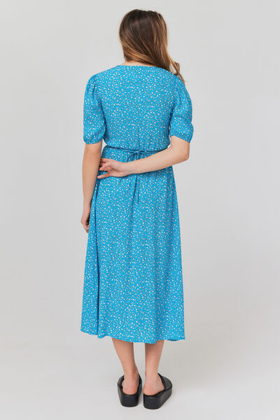 Robe longue imprimée