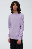 Pull côtelé coton neps
