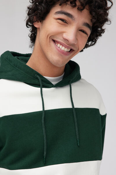 Sweatshirt maxi rayures