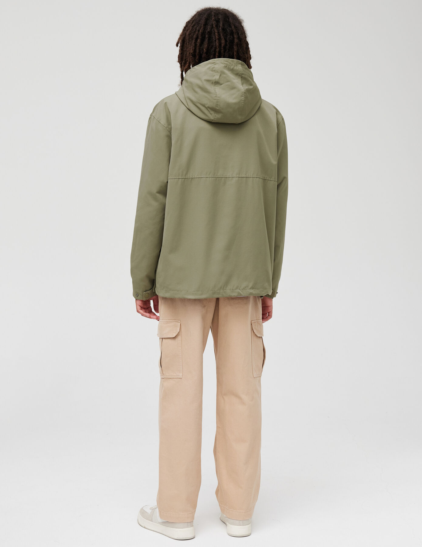 Blouson à enfiler à capuche