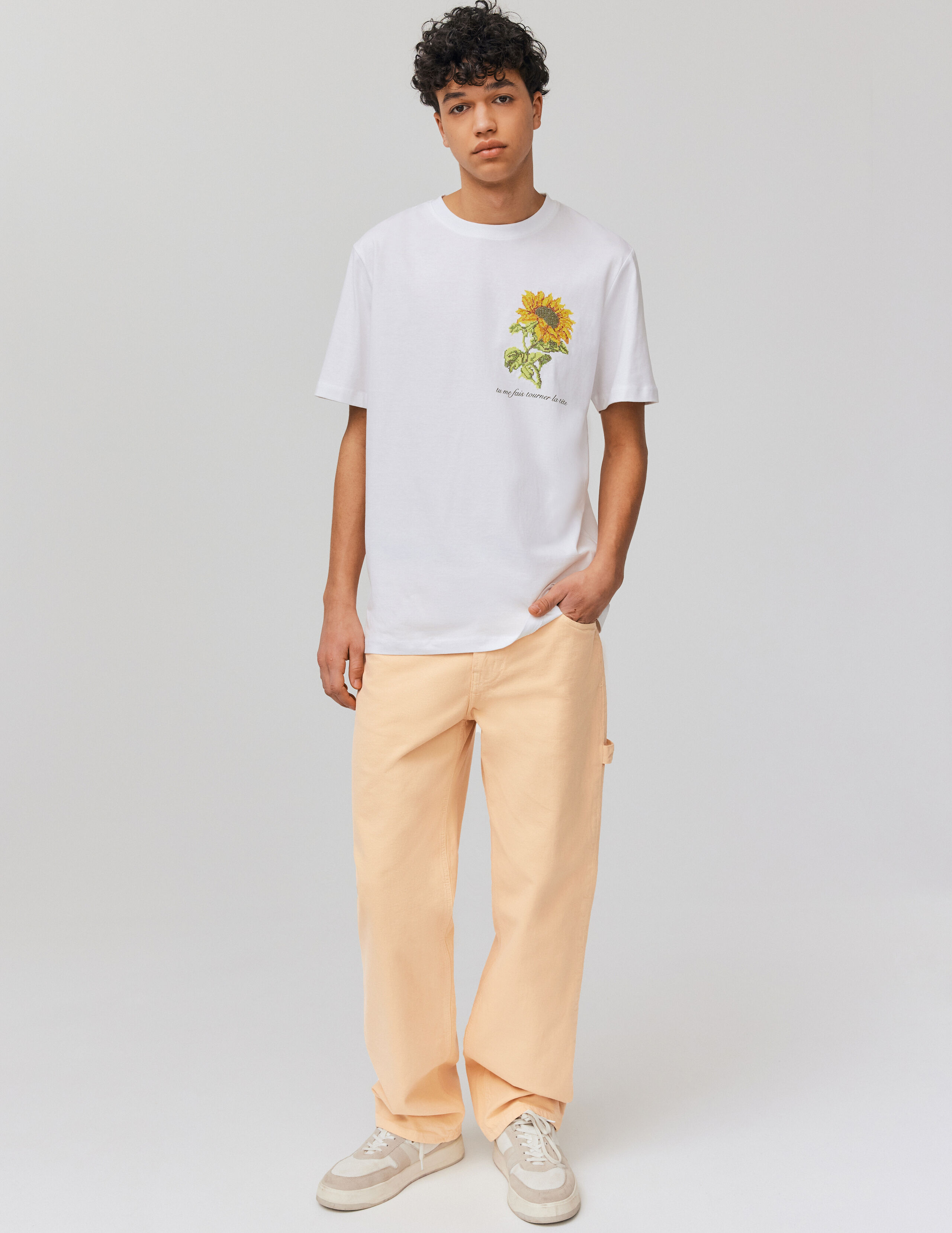 Vetement hotsell orange homme