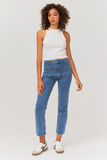 Jean boot cut cropped