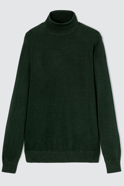 Pull col roulé