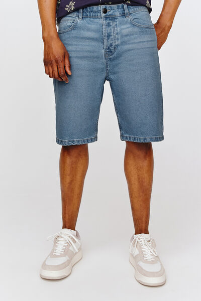 Bermuda en jean double Stone