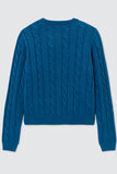 Pull torsadé uni