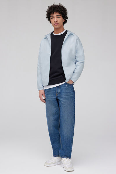 Blouson léger à capuche