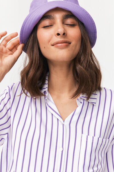 Chemise manches courtes imprimée