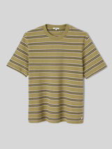 T-shirt ray&eacute; mati&egrave;re fantaisie