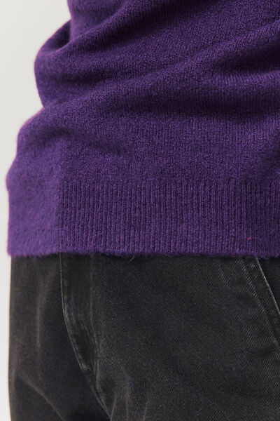 Pull col rond uni