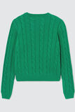 Pull torsadé uni