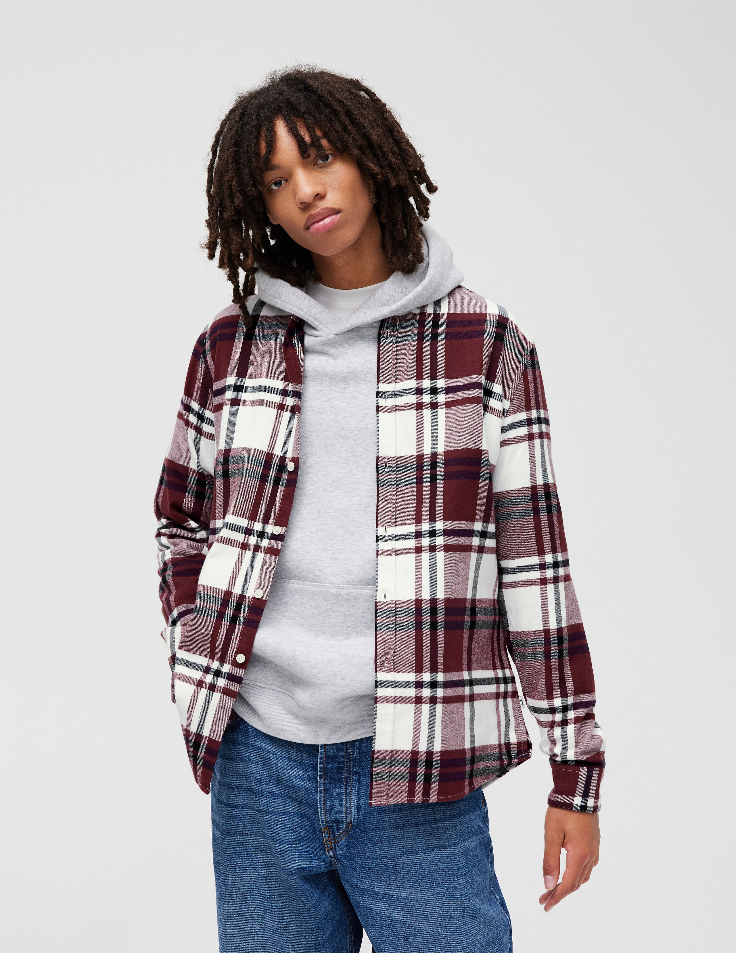Chemises hotsell carreaux homme