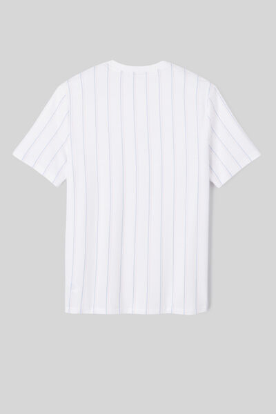T-shirt rayures baseball