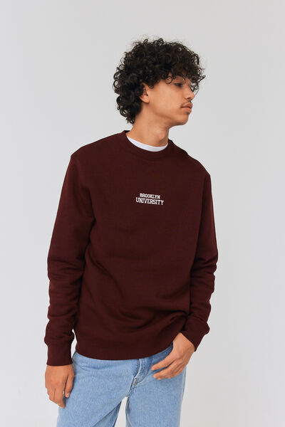 Sweat col rond université