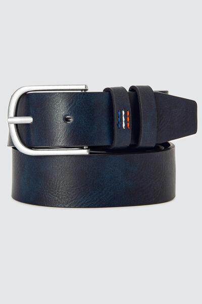 Ceinture détail bleu/blanc/rouge COME