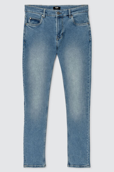 Jean slim basique stone clair