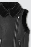 Blouson double face sans manches