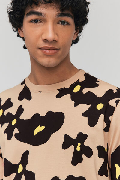 T-shirt imprimé fleurs