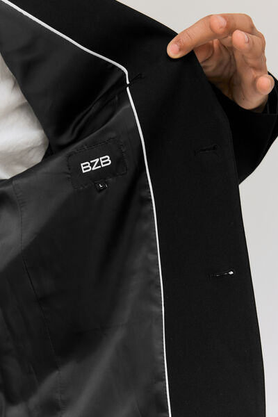 Veste de costume coupe droite