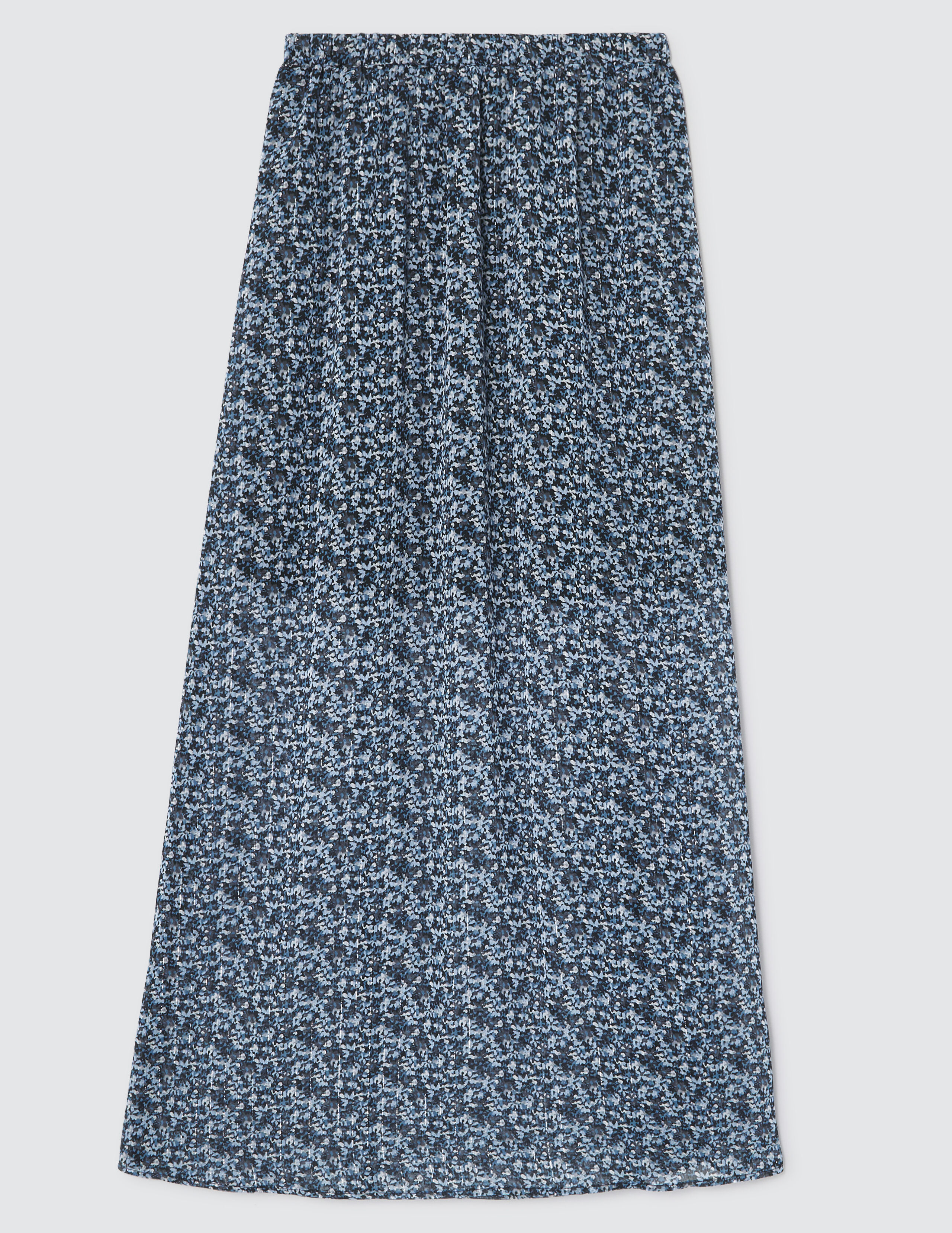 Jupe longue voile on sale noir