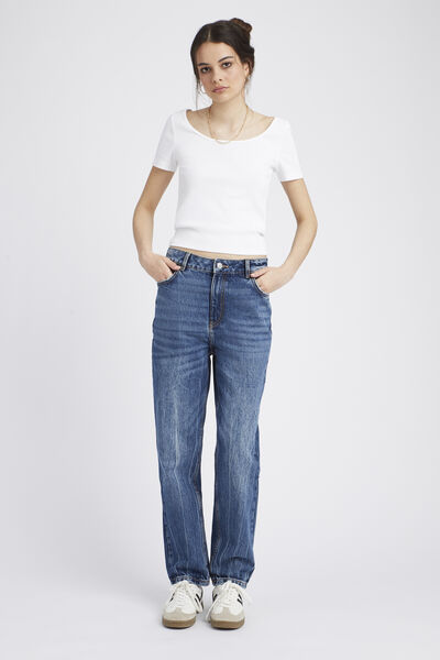 Jean mom fit