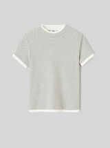 T-shirt effet de superposition